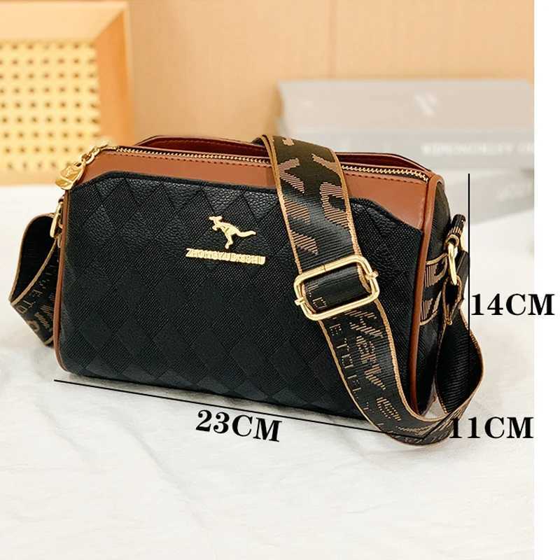 Luxury High Quality Women Messenger Bag Famous Designer Lady Shoulder Bags Fashionable Checkered Trendy Crossbody Bags Bag A Y250315