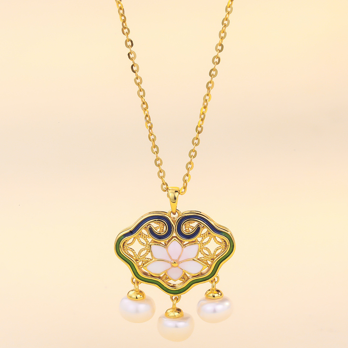 S925 Silver Necklace For Women 2025 New Fashion Designer Safe Lock Collarbone Chain Jewelry