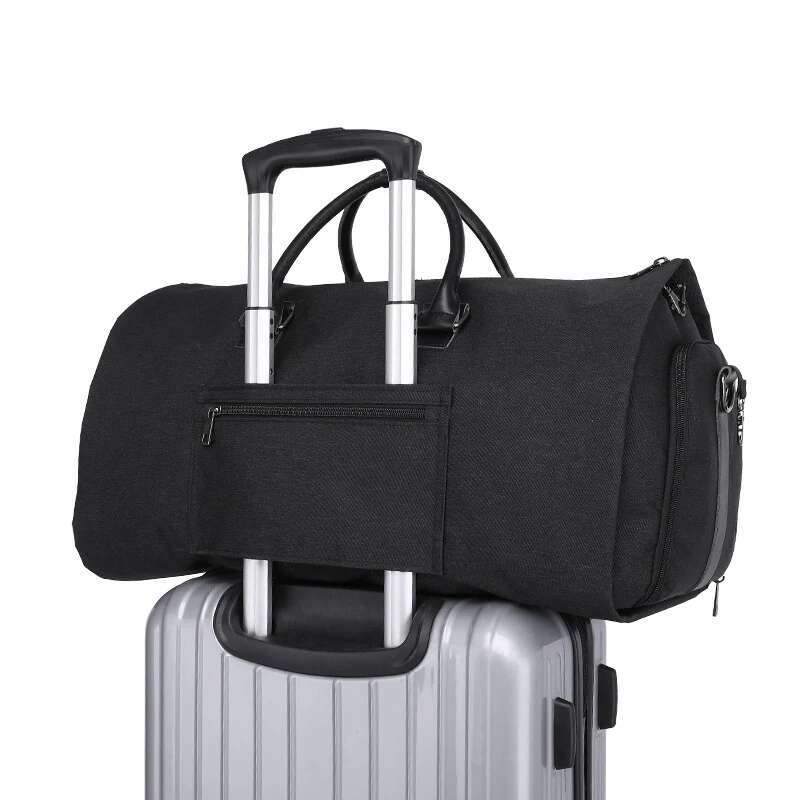 Men's Hand Lage Bag Sport Travel Large Capacity Garment Handbag Folding Business Shoulder Bags Shoes Compartment Xm137
