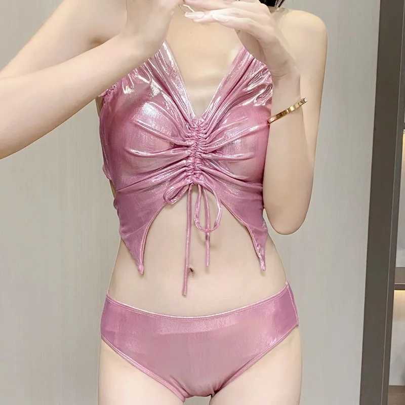 The new Finine bikini cover belly makes you look slim found on beaches and beach vacation swimsuitsXJ250315