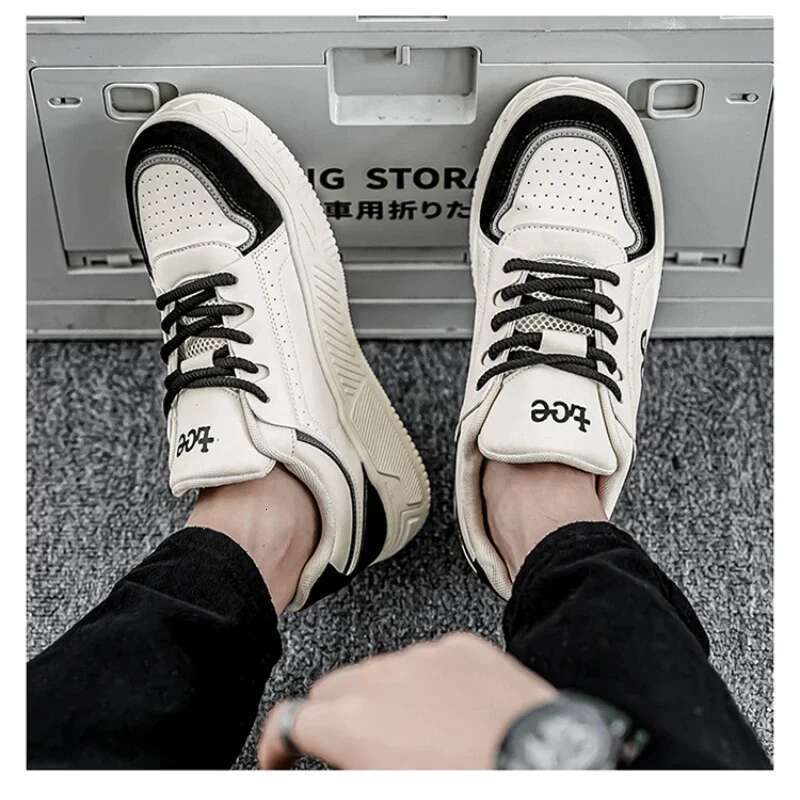 2025 New Men's Designer Trendy Fashion Sports Shoes Trendy Multi functional Platform Men's Outdoor High quality Leisure Skateboarding Shoes1