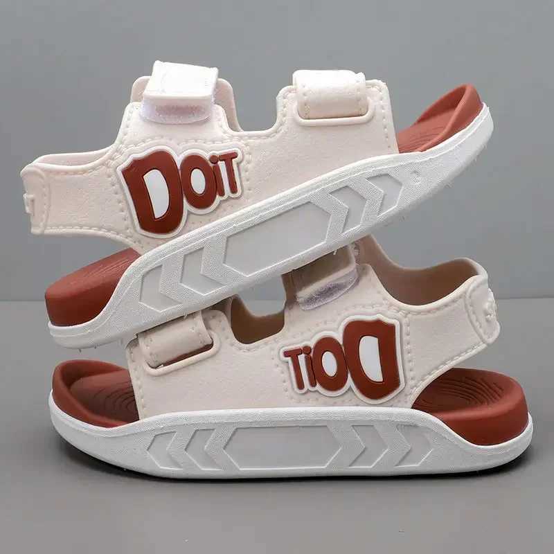 Summer Kids Sandals Baby Boys Shoes Girls Breathable Soft Sole Non-slip Rubber Boys Girls Sandals Toddler Childrens ShoesT250315