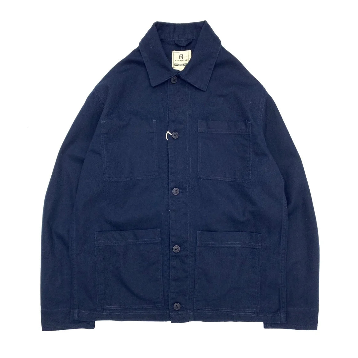 Vintage Classic Multi Pockets Jackets for Men Spring Autumn Fall Retro American Casual 100% Cotton Workwear Coats Cargo Outwear 250312