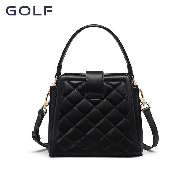 GOLF Mini Crossbody Bags Women Elegant Wallet Bucket Boston Handbags Square Gge Small Shoulder Brand Designer Bag