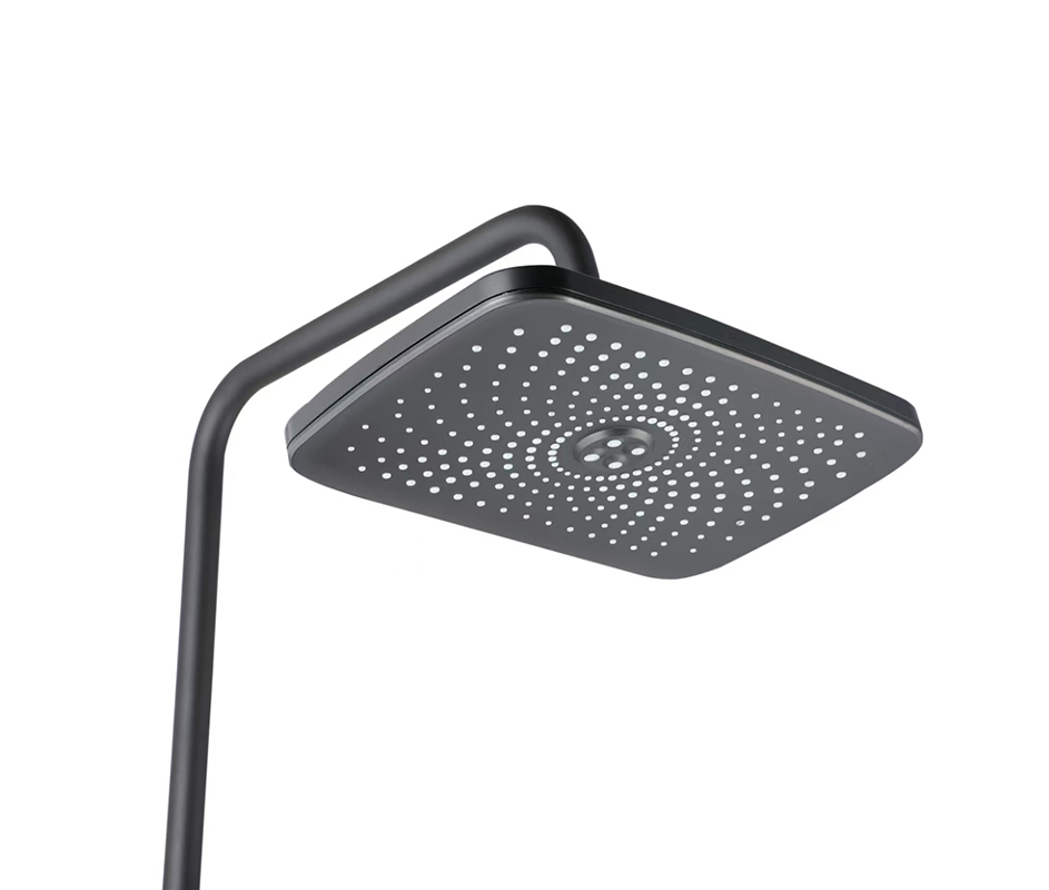 Sleek Digital Handheld Shower System with Variable Jet Options - Enhanced Comfort Experience