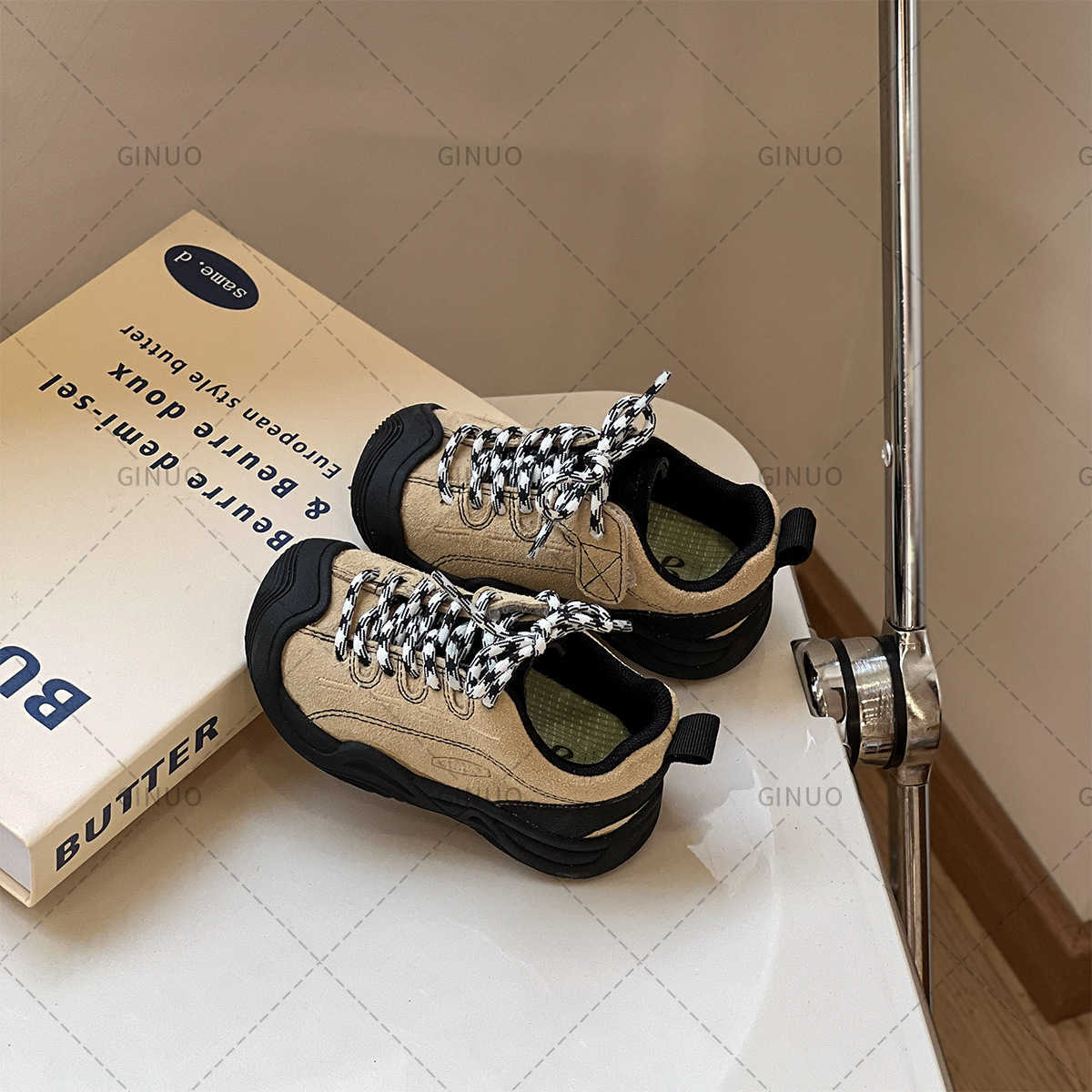 Athletic Outdoor 16-30 Girls walking shoes soft soled baby sports shoes baby shoes baby shoes boys autumn board shoesY250314RIUQ