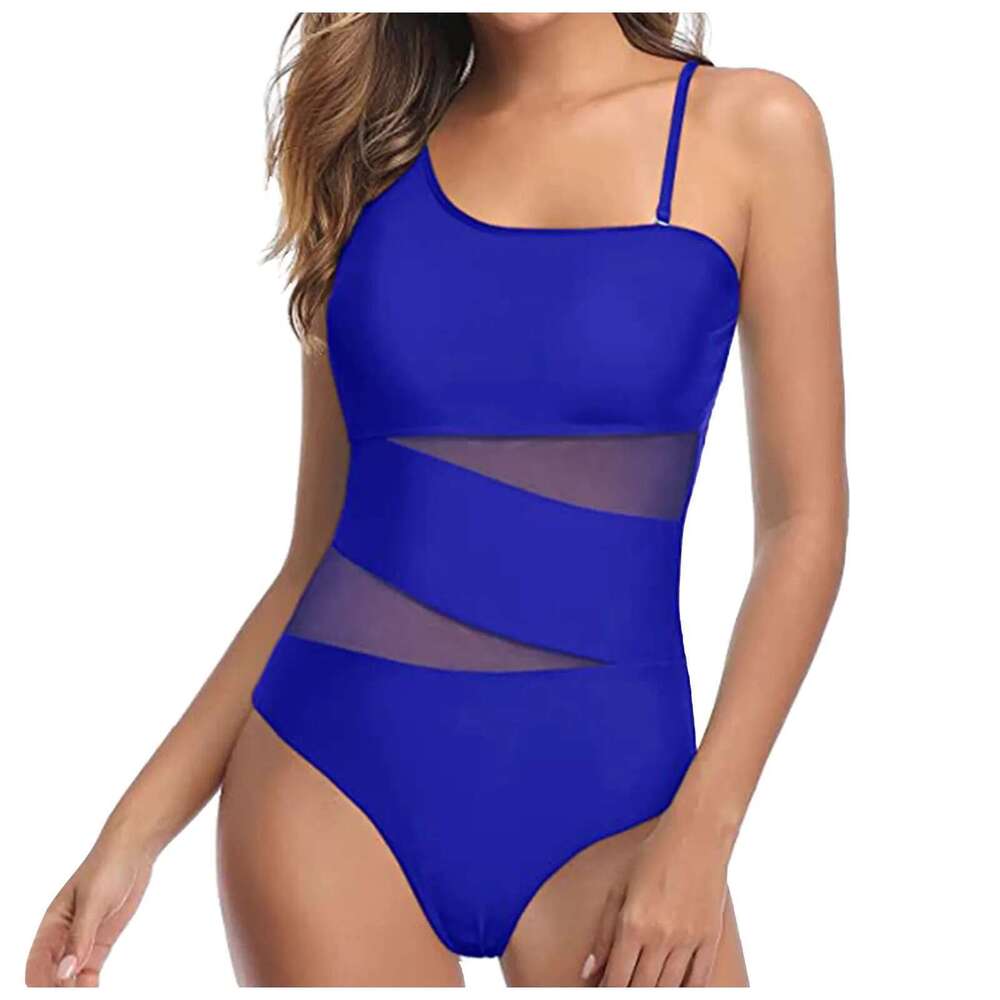 Women's two-piece swimsuit, sexy, solid color, friendship, high waisted underwear, European style, new collection 2024