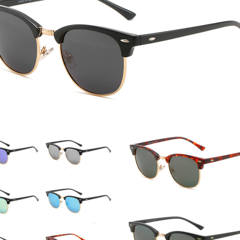 Luxury Brand Polarized Designer Mens Women Pilot Sunglasses UV400 Eyewear Glasses Metal Frame Polaroid Lens Sun Glassesii