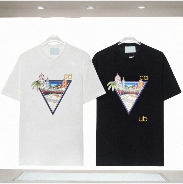 Designer T Shirt Men shirt Summer new short-sleeved T-shirts for men women half-sleeved travel vacation couple tshirt Eur Size S-3xl