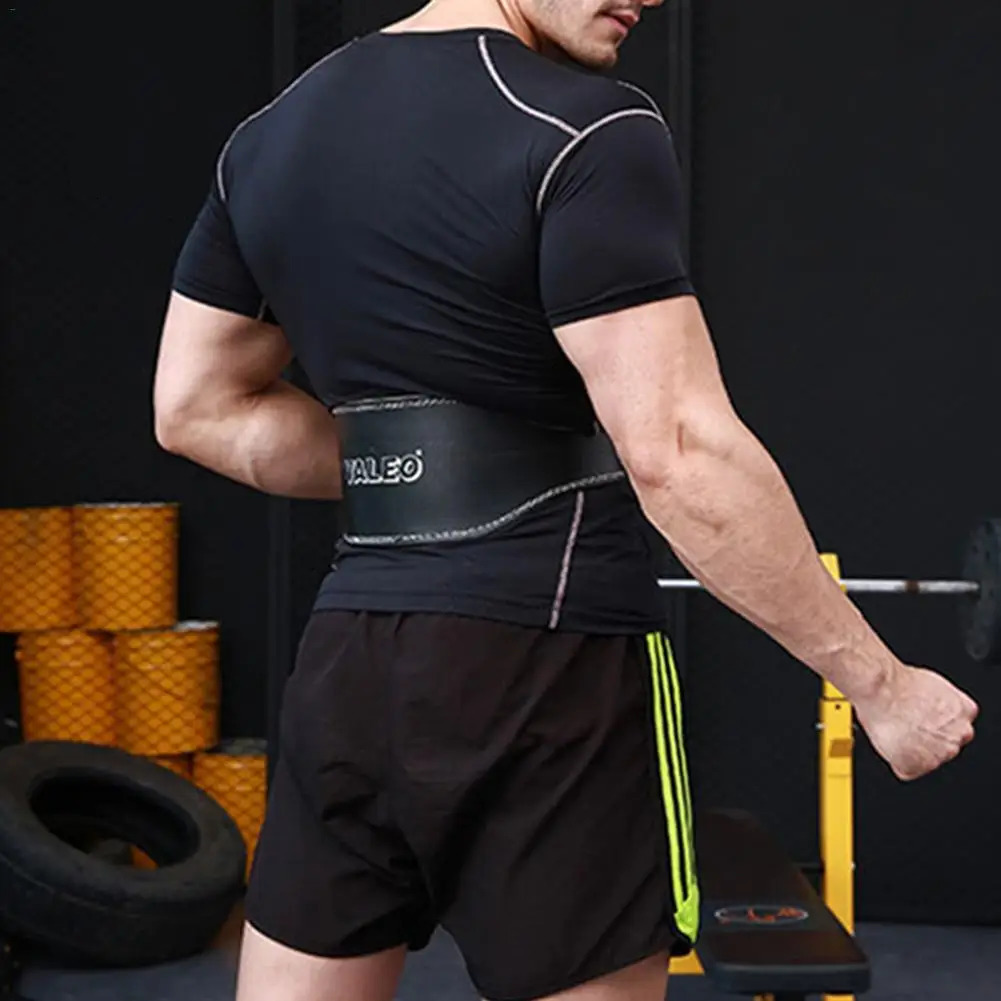 Leather Weightlifting Belt Gym Fitness Crossifit Dumbbell Barbell Powerlifting Back Support Power Training Weight Lifting 250314