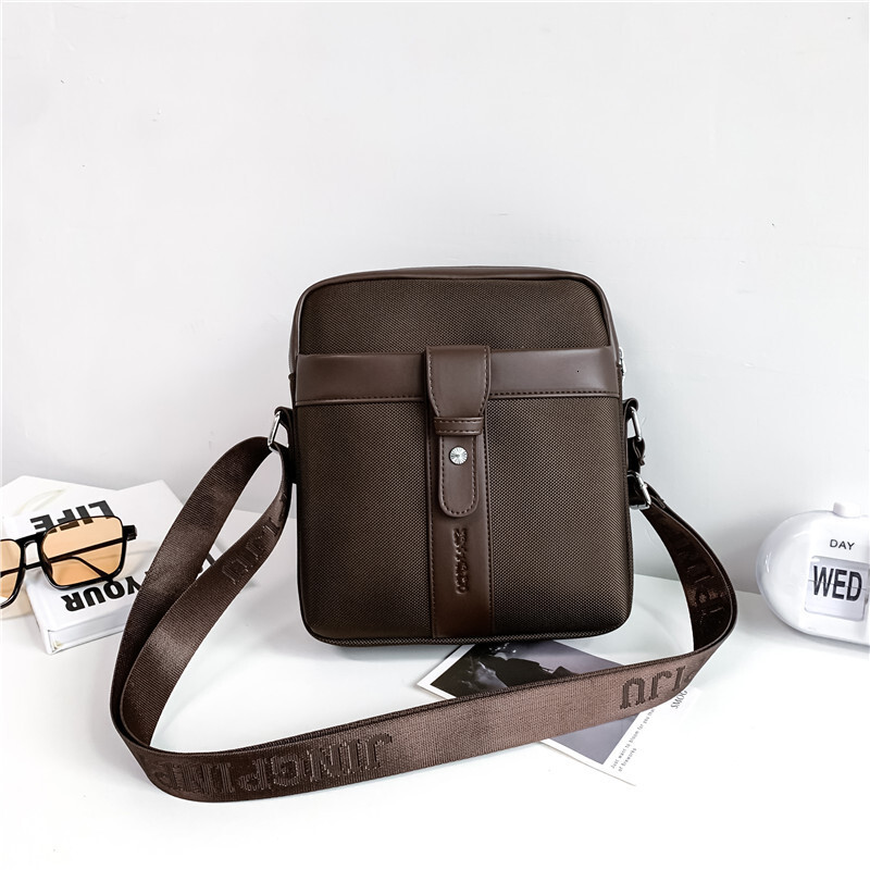 Trendy backpack single shoulder crossbody fashionable large capacity Oxford cloth, casual men's business designer