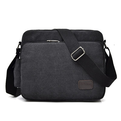 Fashionable and trendy canvas backpack multifunctional single men's leisure large capacity crossbody, multi compartment shoulder designer