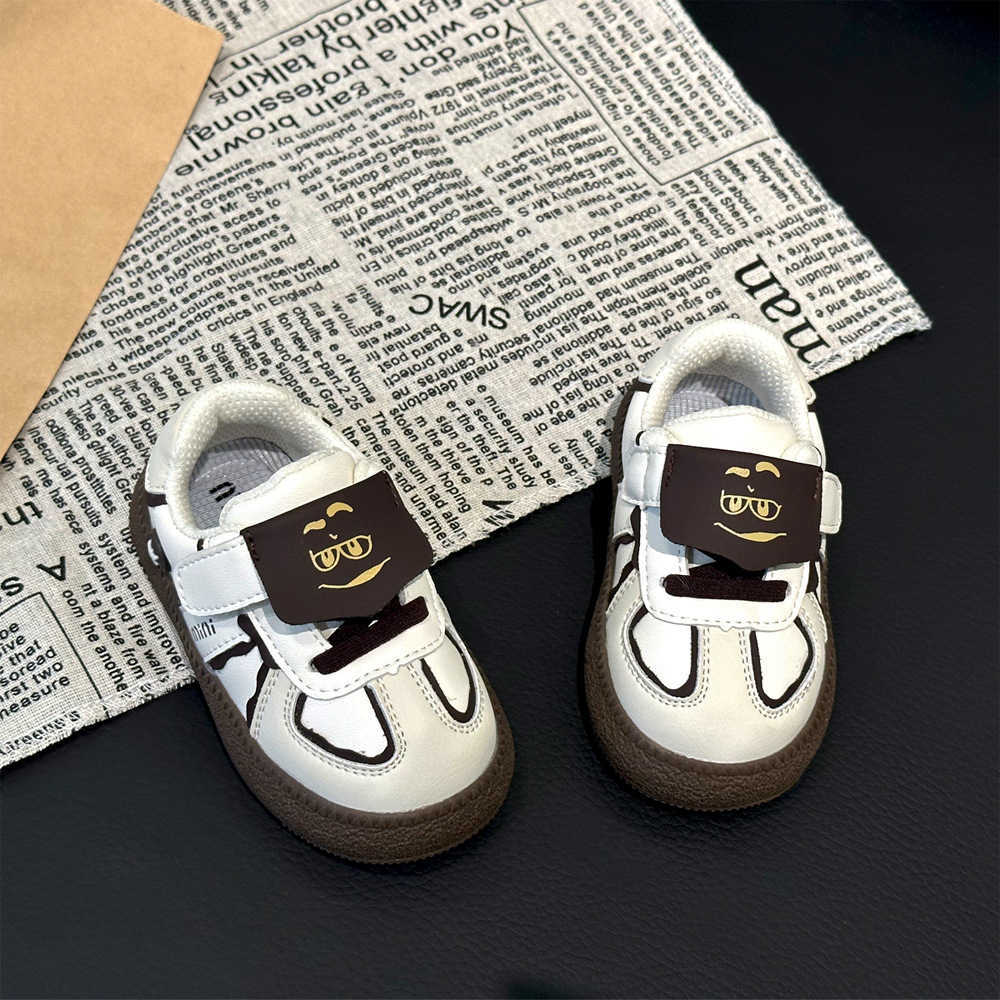 Athletic Outdoor Girls board shoes spring and autumn styles childrens casual shoes boys moral training shoes children aged 13 baby soft soled walking 