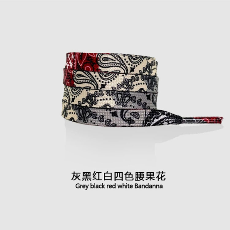 1 pair flat print flowers shoelace fashion sport shoe lace 120cm lenther gradient shoe lace accessories 36styles