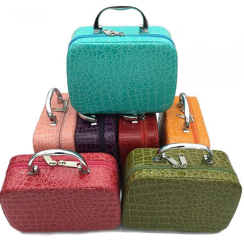 New Designer Bag, Women's Makeup Bag, PU Storage Box, Lightweight And Casual Storage Box, Small Square Bag