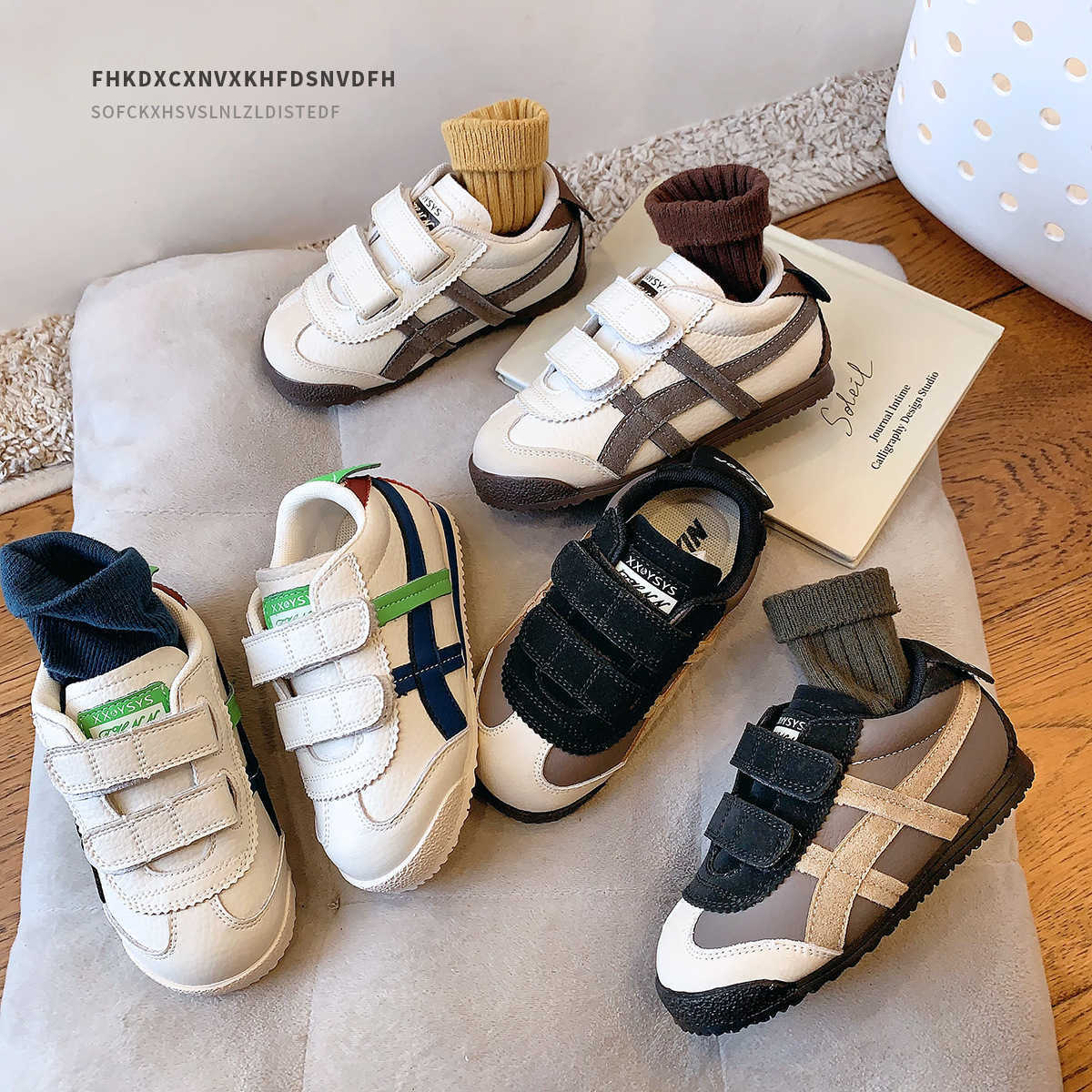 Athletic Outdoor Korean version Forrest Gump shoes for children aged 1-3 to 6 sports training shoes for boys baby autumnY250314UY9I