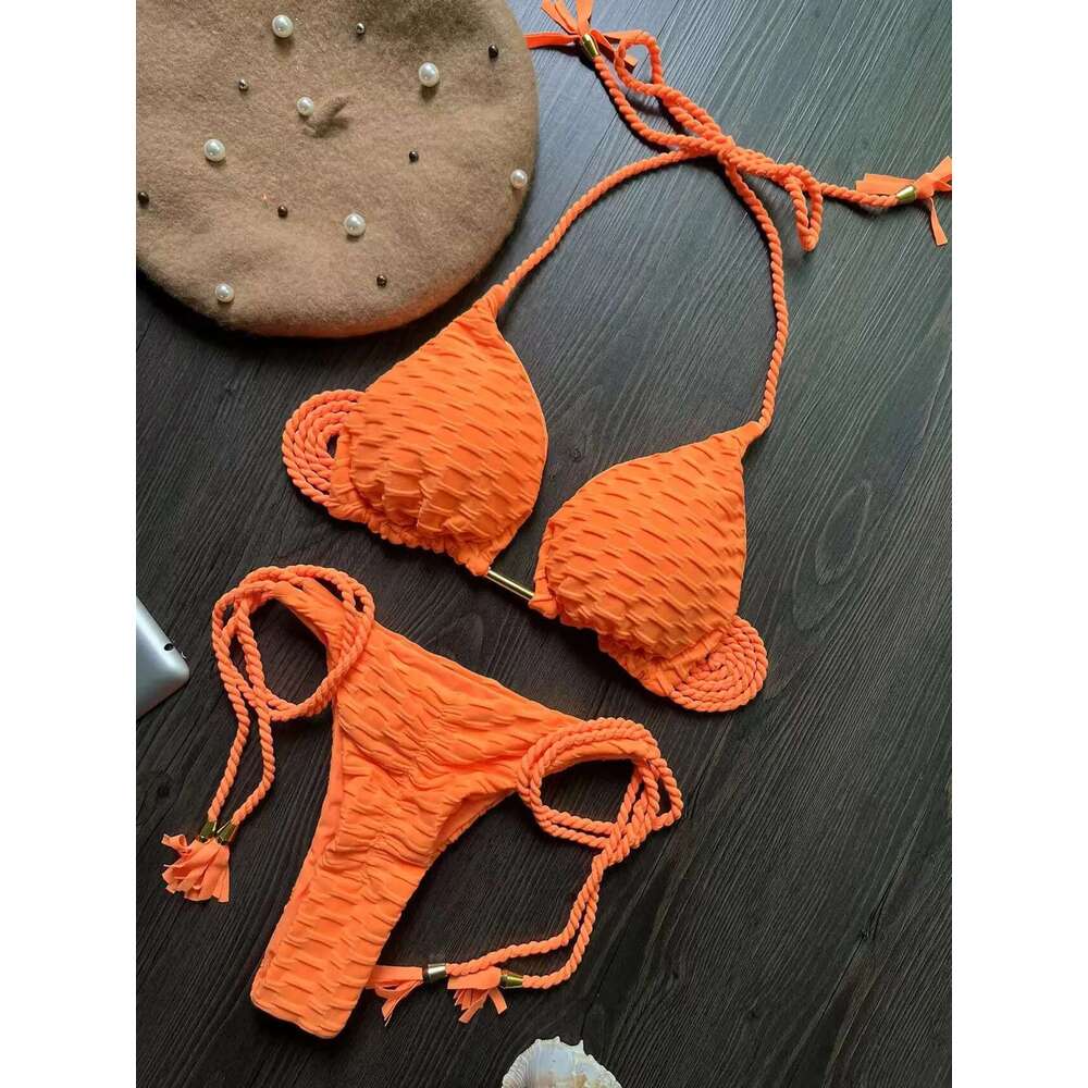 RUOTONGSEPT Sexy Bikini Set 2023 Swimwear Women Swimwear Push Up String Brazilian Swimwear Beachwear Bikinis Swimmer Woman