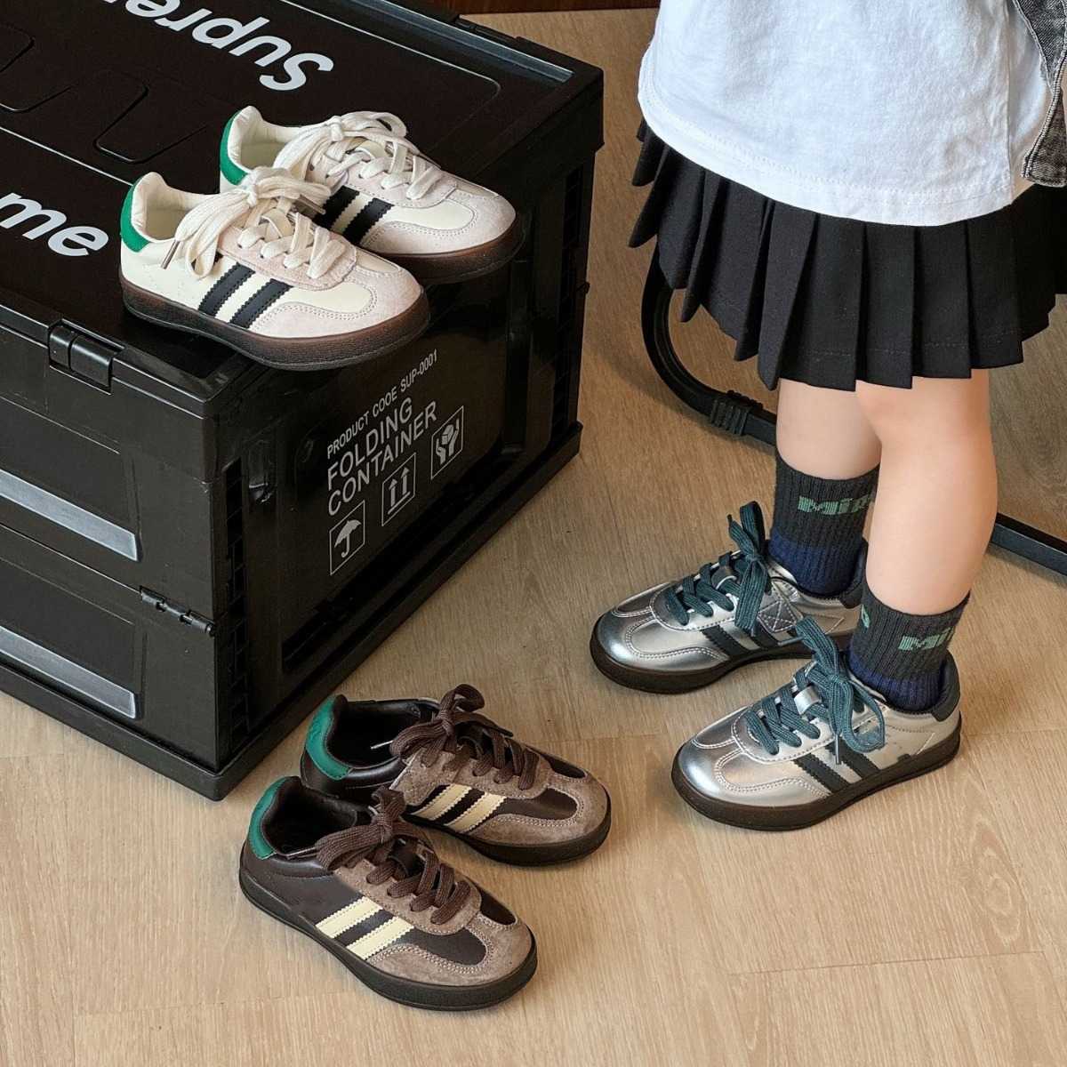 Athletic Outdoor Childrens shoes stylish and personalized comfortable board shoes for boys 2025 autumn collection versatile sports shoes for girls aY2