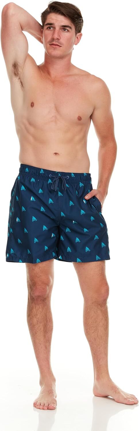 Men's Monaco Swim Trunks (Regular & Extended Sizes)