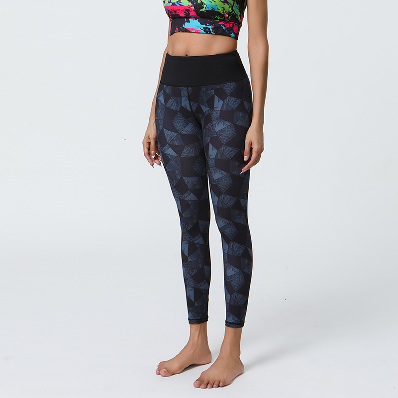 NEW New Pants for Women, Soft, Rubbish, Bare Feel Printed Bottom Yoga Sports and Fitness Pants, Thin Edition leggings