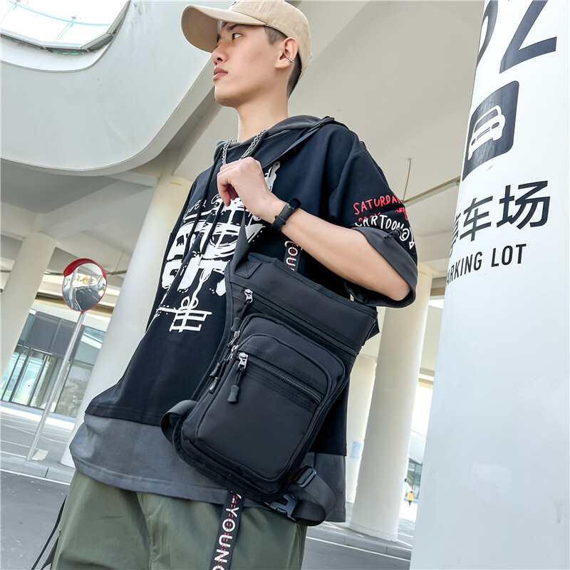 Outdoor motorcycle backpack riding and leg multi compartment men's travel sports waist, Luya fishing gear designer