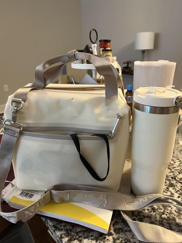 All Day Julienne Mini Soft Cooler Lunch Bag Box 10-Can Recycled Polyester Cooler 12-Hour Cooling Travel Cooler Bags 0324