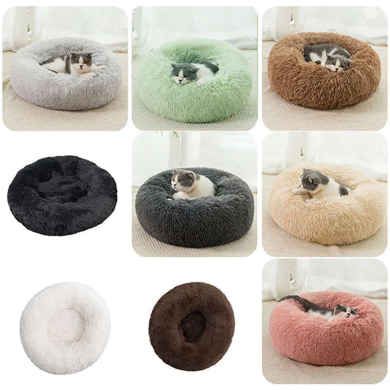 Washable Urine Pads Cat Litter Box Pad: Round Deep Sleep Kennel with Removable Dog Pad Free shipping