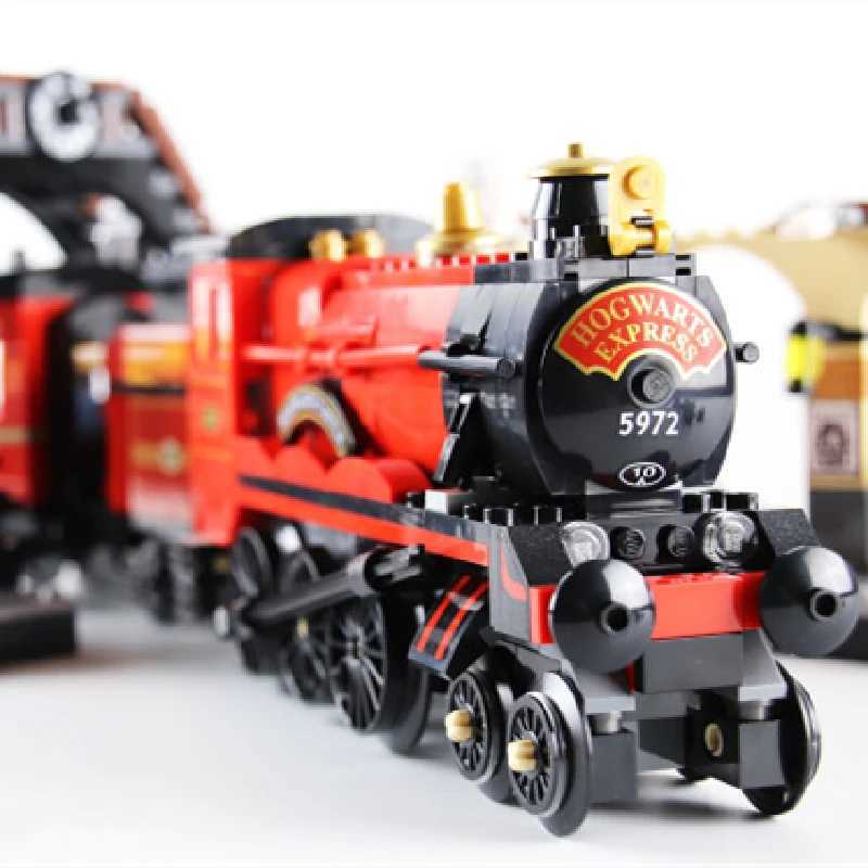 Magic Movie Series Express Train Creative and Versatile Creative Building Assembly B Toys Childrens Gifts Toys Christmas 75955 Y250315