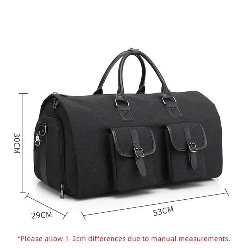 Men's Hand Lage Bag Sport Travel Large Capacity Garment Handbag Folding Business Shoulder Bags Shoes Compartment Xm137
