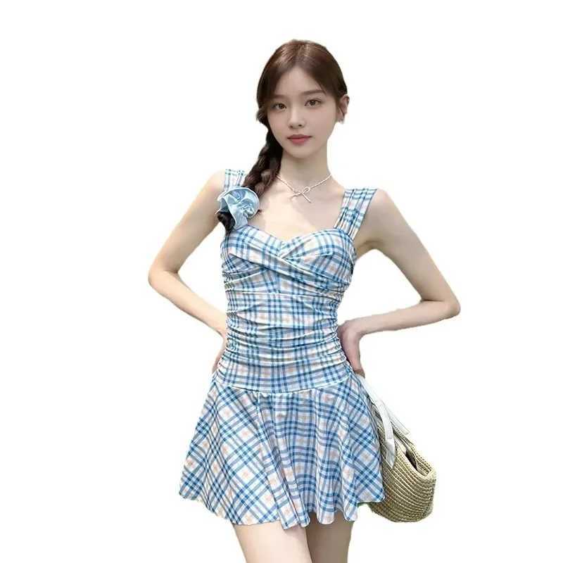 Womens lace printed beach Dr swimsuit bikini cover Korean version summer sexy and fashionableXJ250315