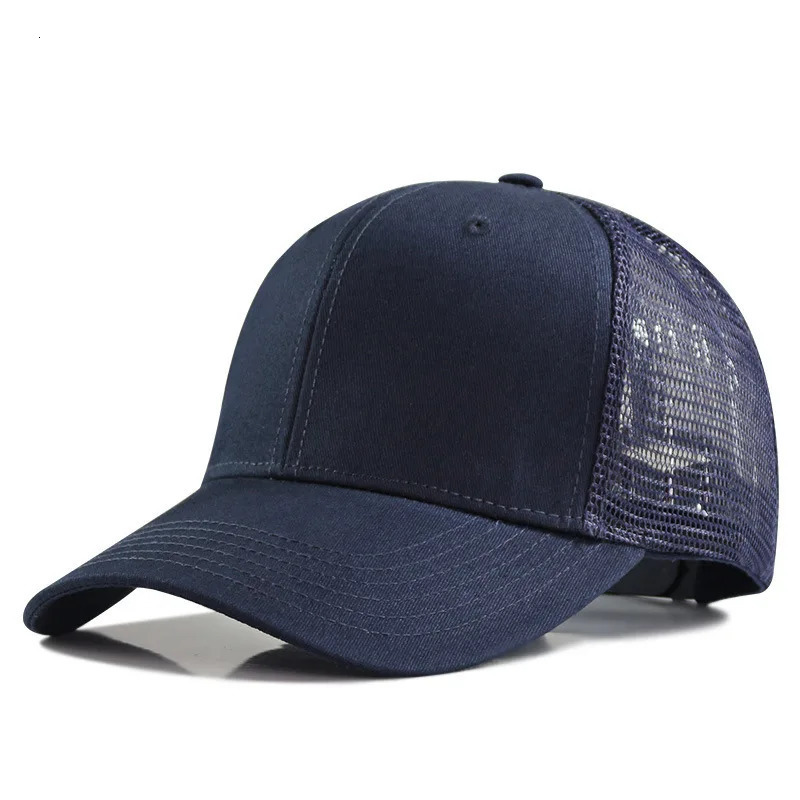 62-69cm Big Head Mens Mesh Baseball Hat Mens Outdoor Plus Size Sports Hat 250314