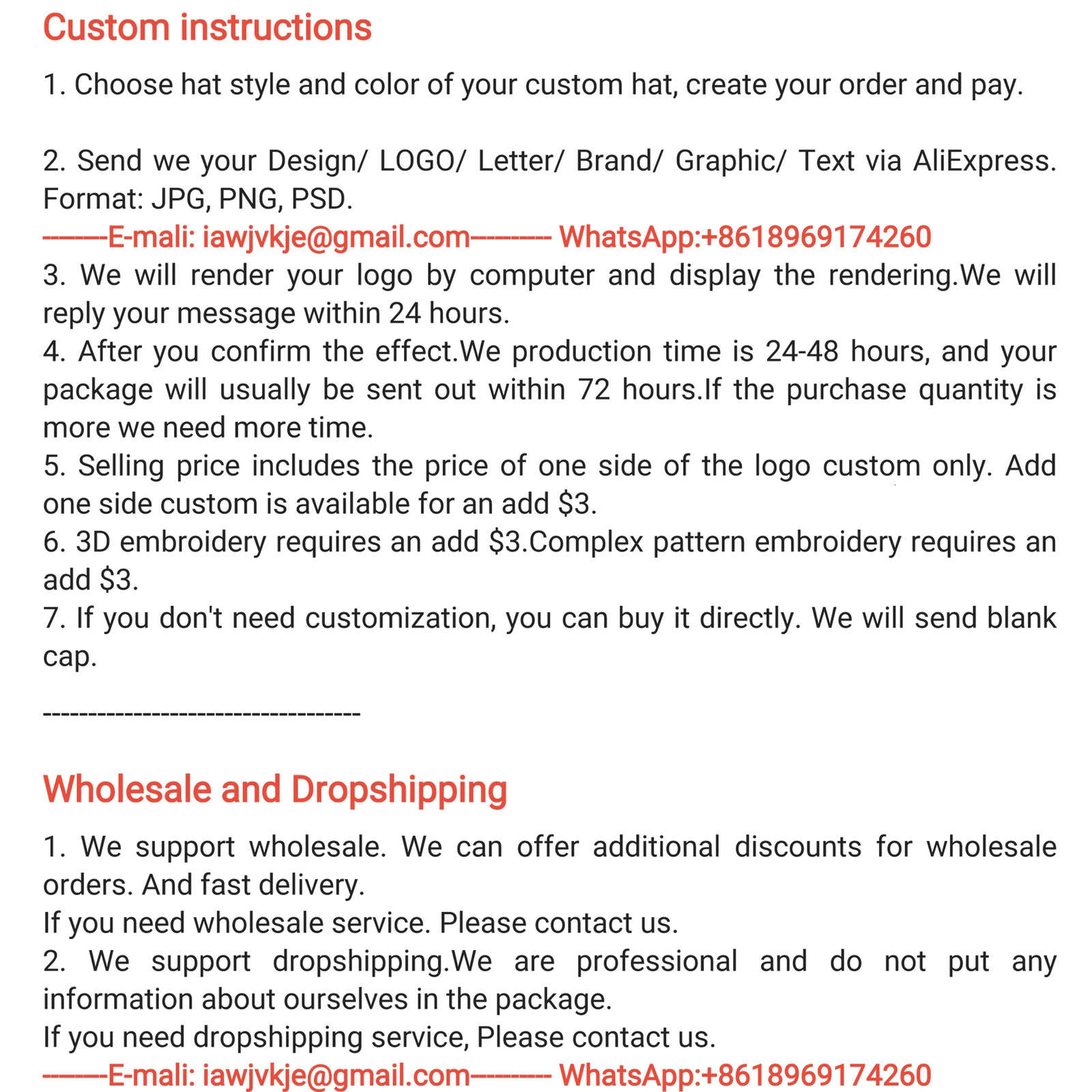 Baronhong custom baseball cap hardtop adult fashion DIY letter embroidery cap cotton cap wholesale unisex 250314