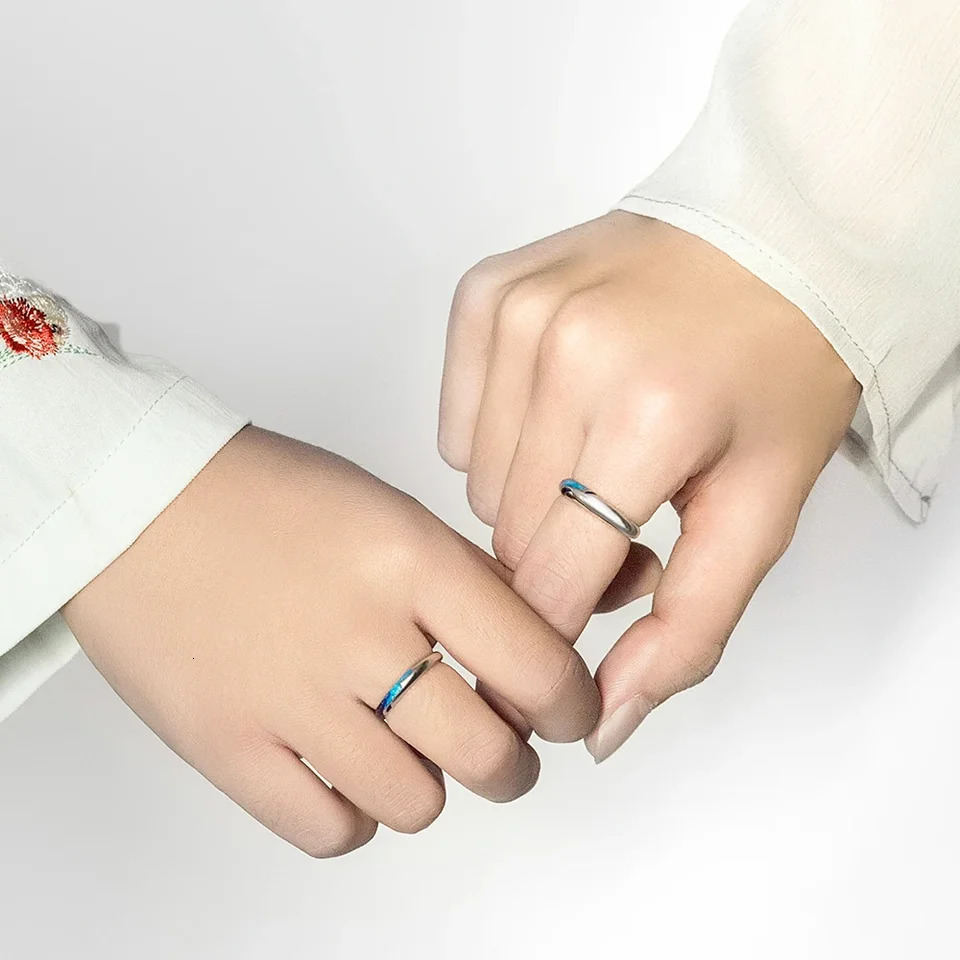 Thaya Original S925 Sterling Silver Ring For Couple Lovers Ring Romantic Fine Jewelry Ring for Women Elegant Gift 250310
