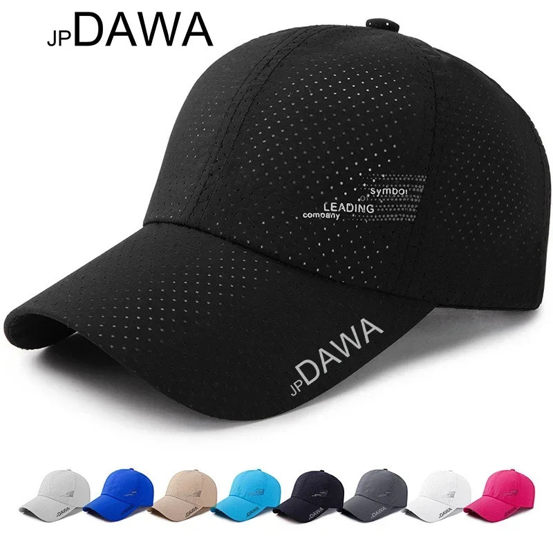 JP Dawa Summer Fishing Hat Sunscreen Baseball Sports Outdoor Travel Duck Tongue Bicycle Sunshade Mountaineering Sun 250304