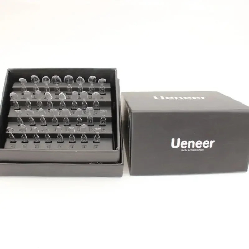32pcs/Set Dental Veneer Mould Kit Composite Resin Mold Light Cure Autoclave Anterior Front Teeth Mould Teeth Whitening Tools 250314
