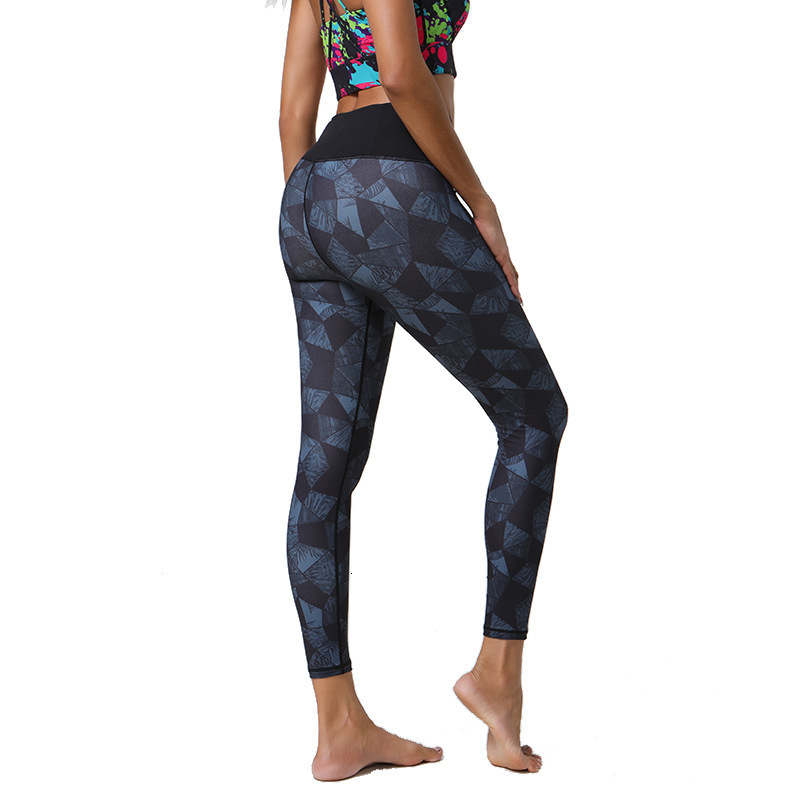 NEW New Pants for Women, Soft, Rubbish, Bare Feel Printed Bottom Yoga Sports and Fitness Pants, Thin Edition leggings