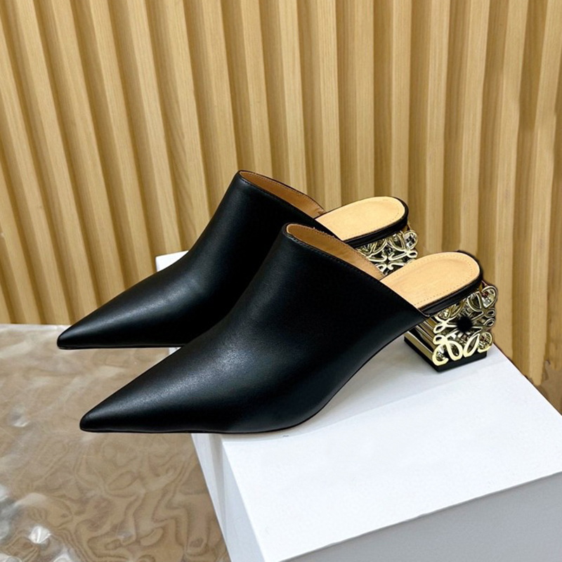 Scarpe DI Marchio Famiglie Solo Atmaposter Baotou Slipers Donne Donna Scarpe TO…