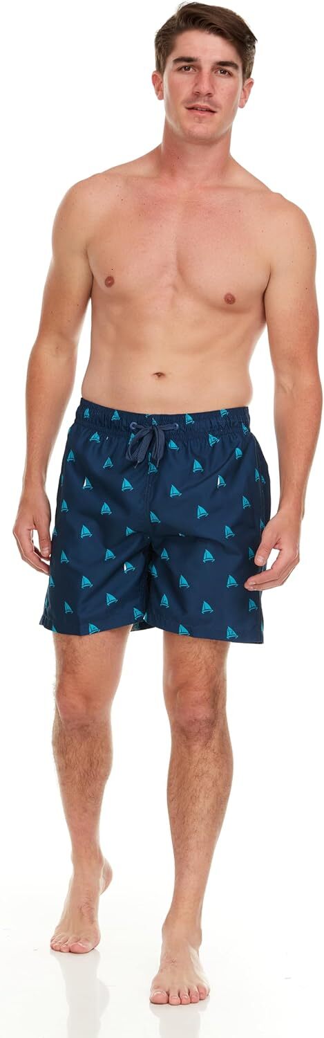 Men's Monaco Swim Trunks (Regular & Extended Sizes)