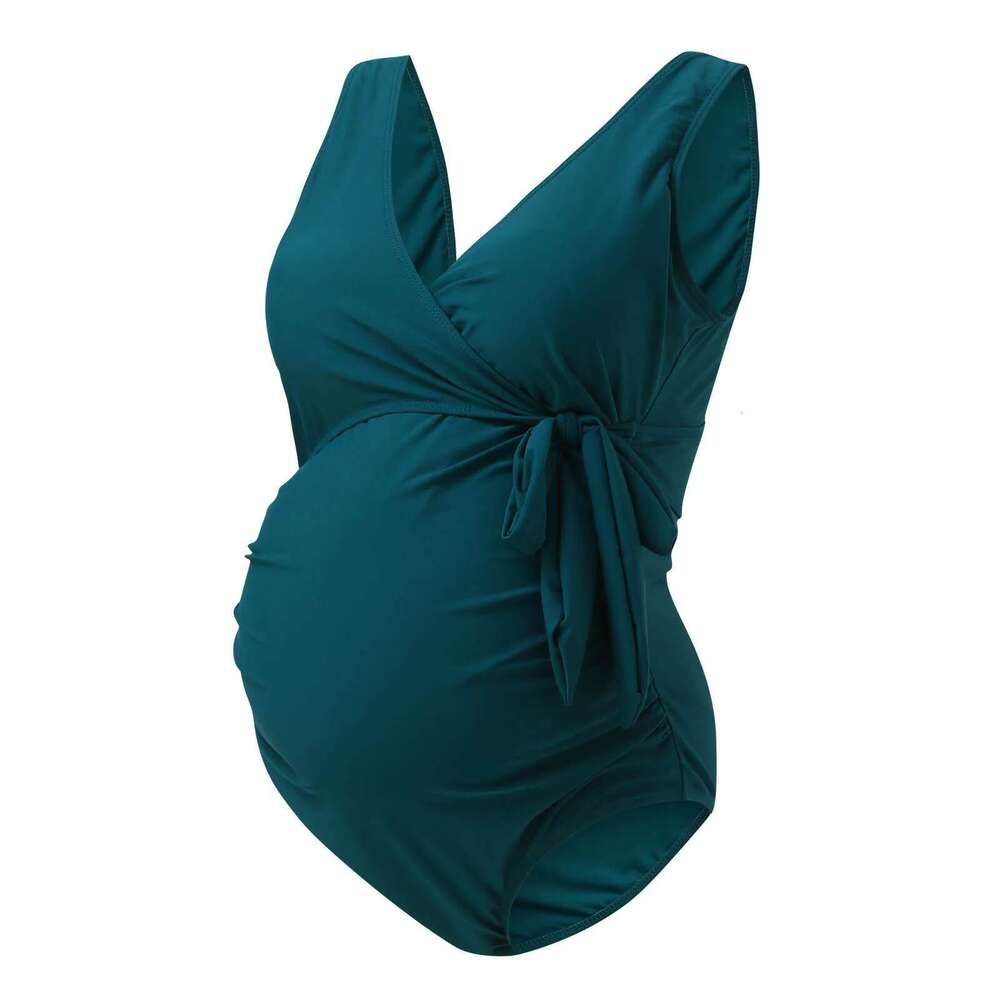 Bikini women's maternity swimsuit one-piece maternity swimsuit solid swimsuit swimsuit carnival swimsuit women's clothing
