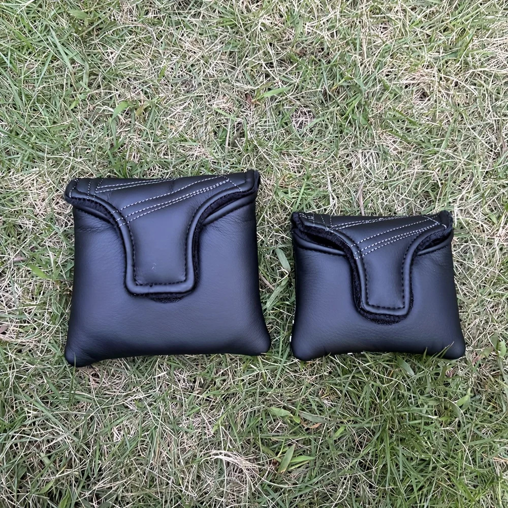 1pc Spider Embroidered Golf Putter Cover Waterproof And Wear-resistant Club Cover Durable PU Leather With Magnet Closure 250314