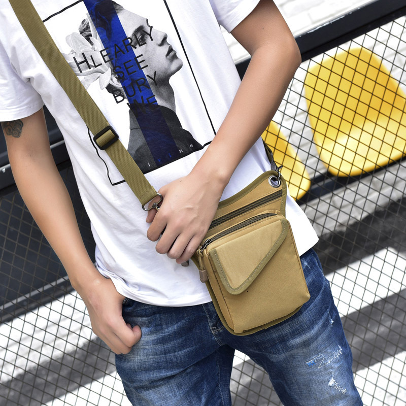 Cycling nylon and leg outdoor tactical backpack multifunctional single shoulder crossbody designer bags leisure sports waist bag
