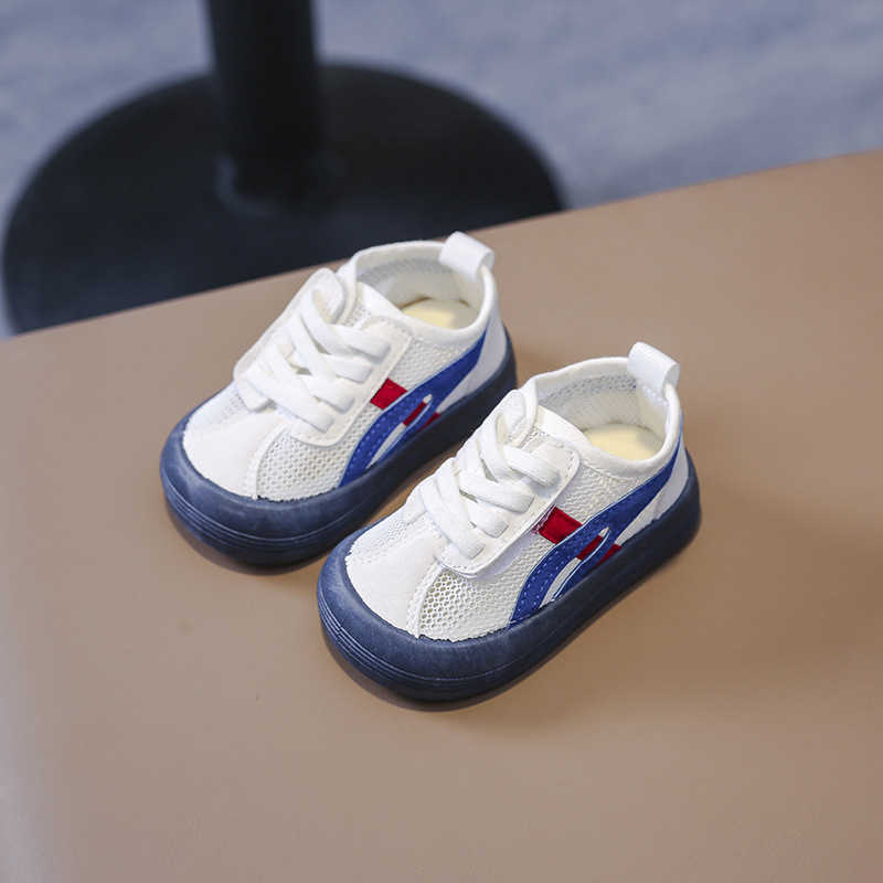 Athletic Outdoor 2025 Spring and Summer Net Upper Childrens Casual Shoes for Boys and Girls Soft soled Sports Shoes Kindergarten Indoor Shoes VelcroY2