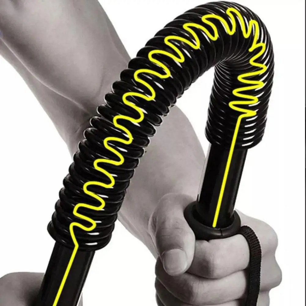 20KG Arm Chest Strength Training Spring Power Twister Bar Developer Men Tools Office Adult Sport Fitness Hosue Exercise 250314