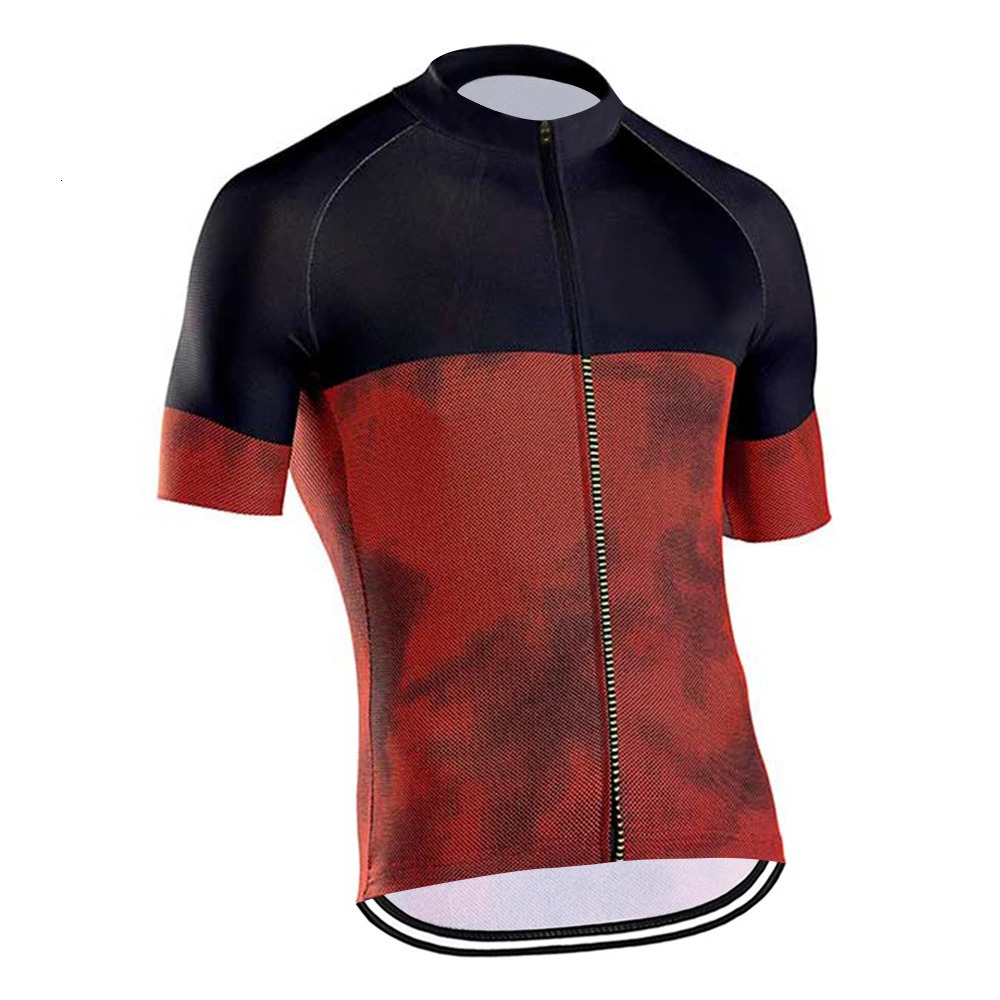 Bicycle jersey mens mountain bike jersey MTB bicycle jersey short sleeved road top quick drying 250314
