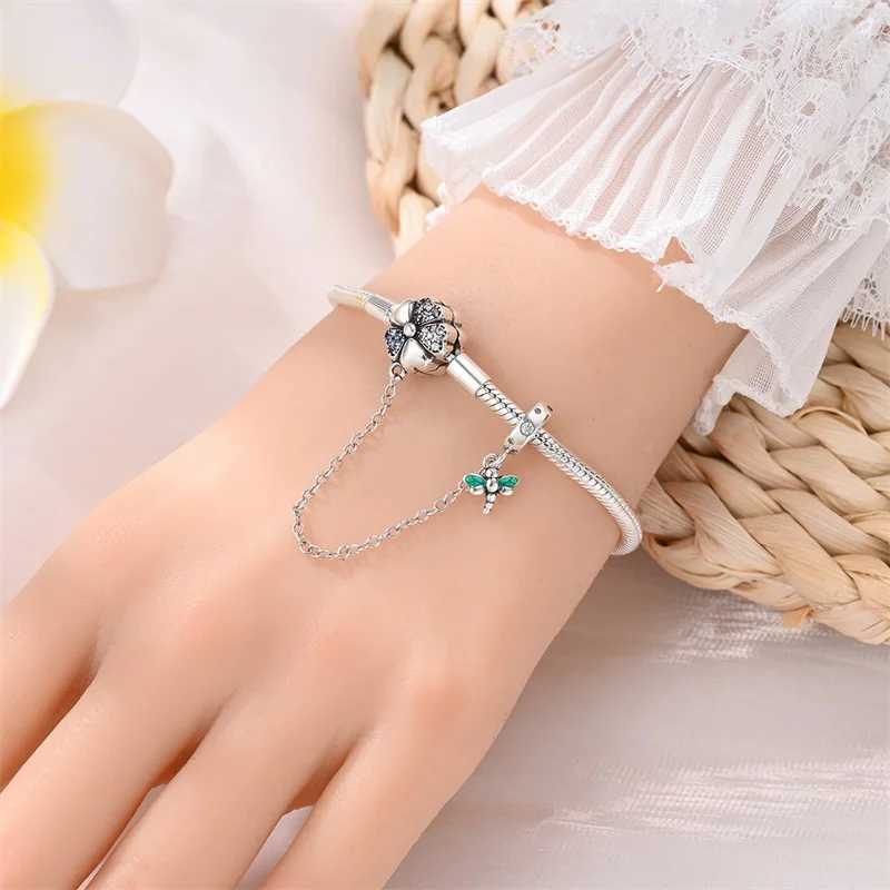 925 Silver Spring Bracelet Series Flower Snake Bone Bracelet Womens Fashion JewelryXJ250315