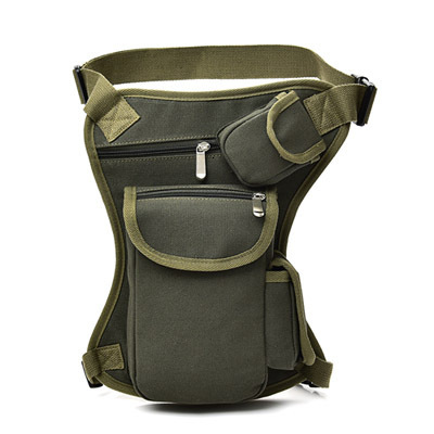 Riding Canvas backpack and Outdoor Tactical Multi functional Leg Motorcycle Men's Leisure Sports Waist Fishing Gear designer bag