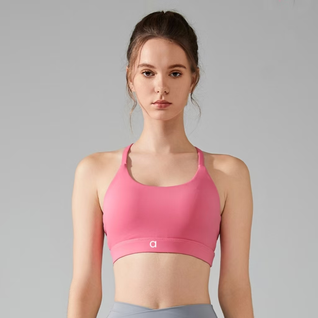 AYW249 Women Yoga Sport Bra Crop Top Bodycon Tank for Fitness Bras Girl High Elasticity Sport Tank Underwear Running Gym Top Wear