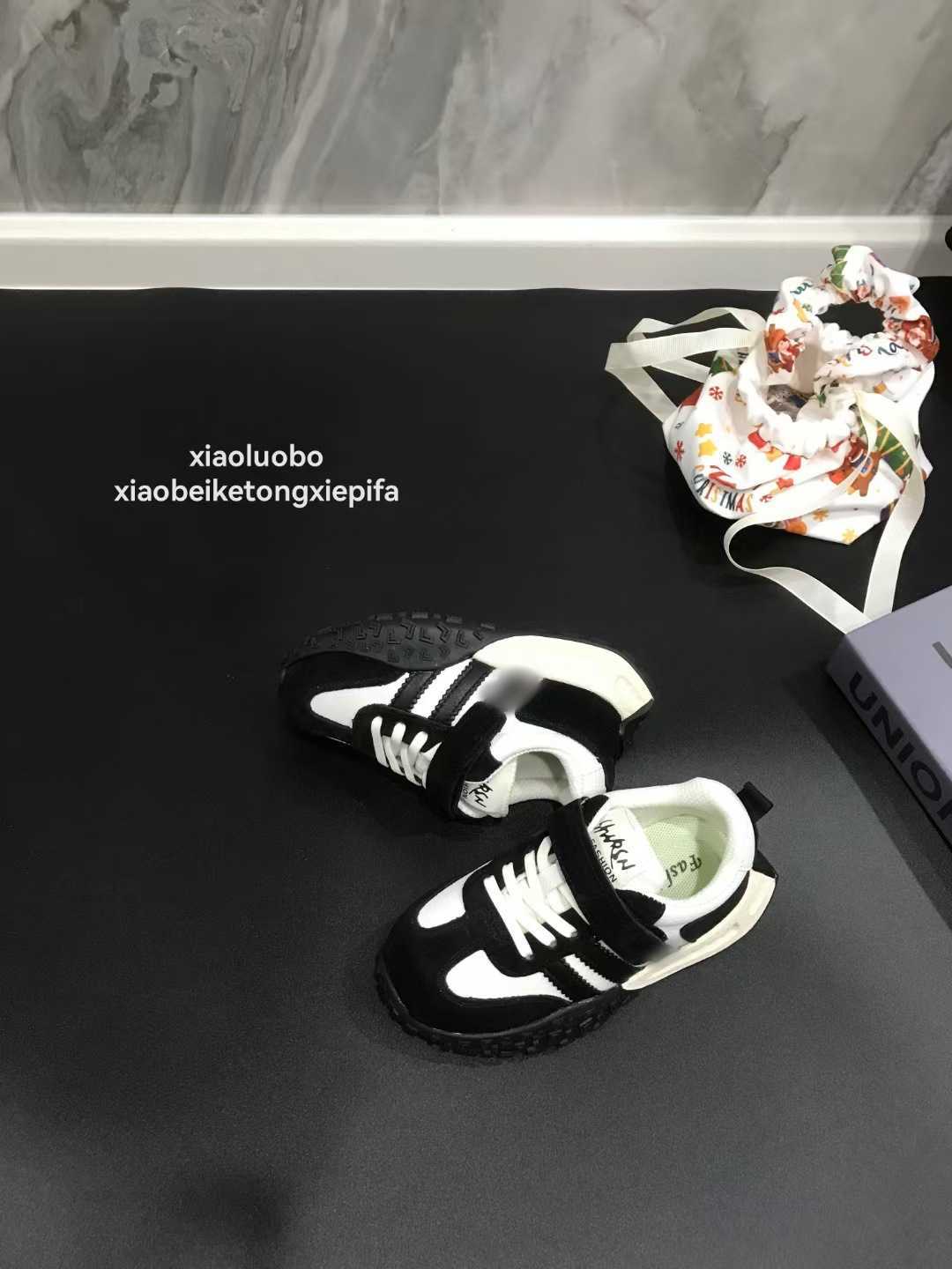Athletic Outdoor Childrens Shoes 2025 Spring Edition Girls Personalized Durian Bottom German Training Forrest Gump Shoes Anti slip Boys and StudentsY2