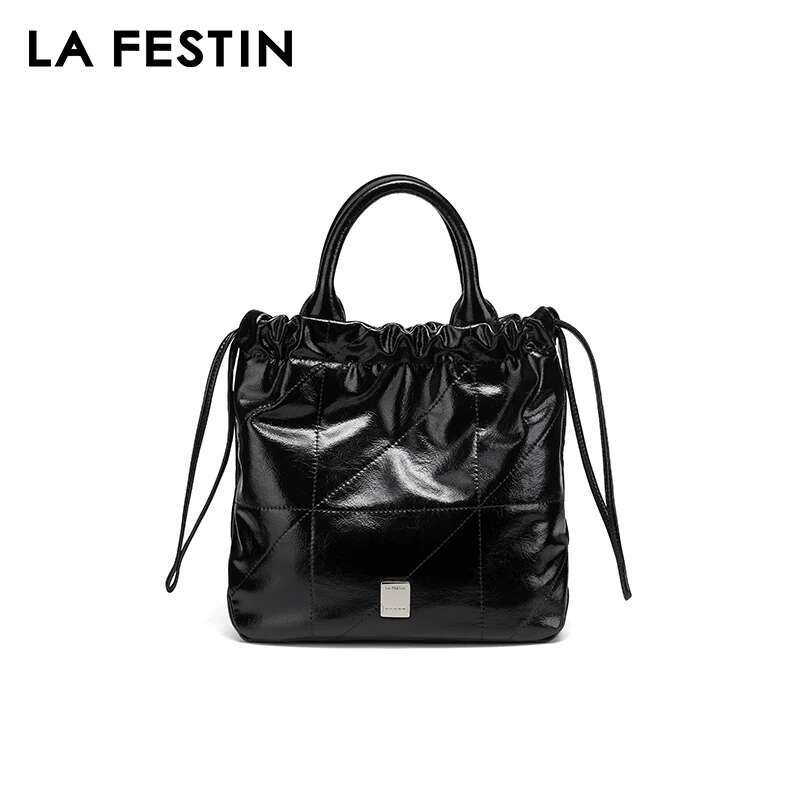 LA FESTIN Original Handbag Designer Chain Popular Bucket Bags Women 2024 Shoulder Crossbody Bag