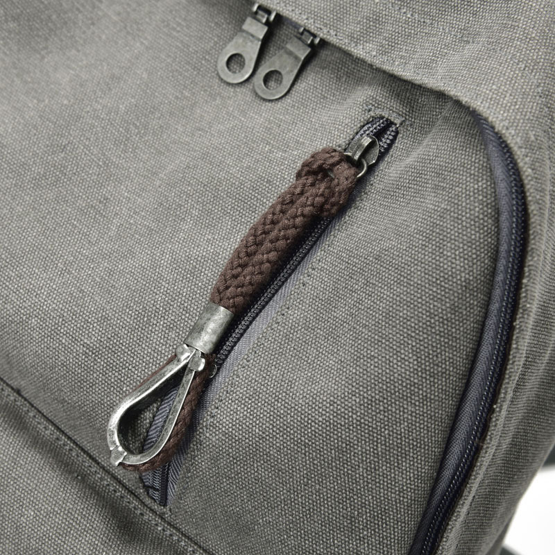 designer bag Fashion trend casual canvas travel bag, college unisex student backpack